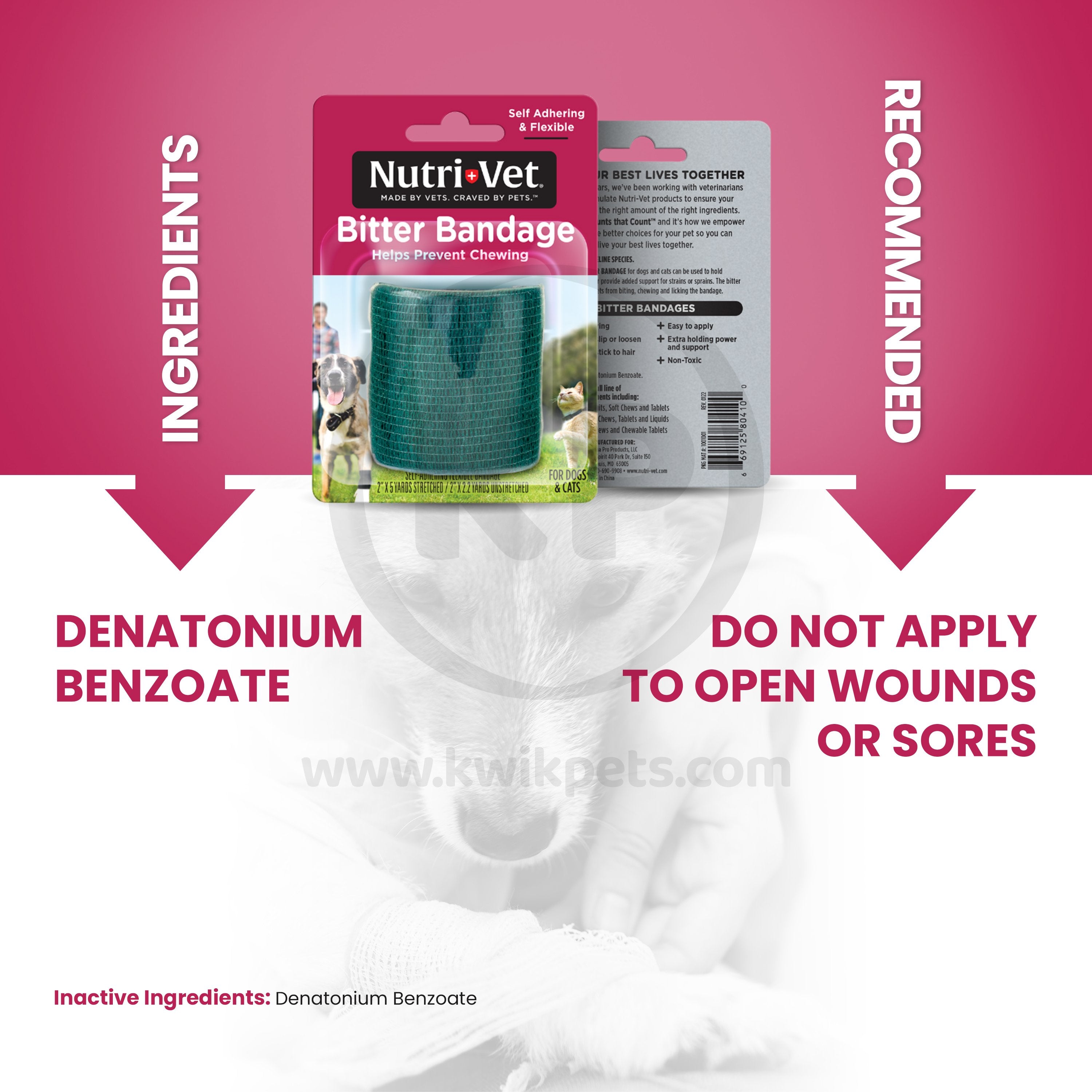 Nutri vet bitter bandage best sale