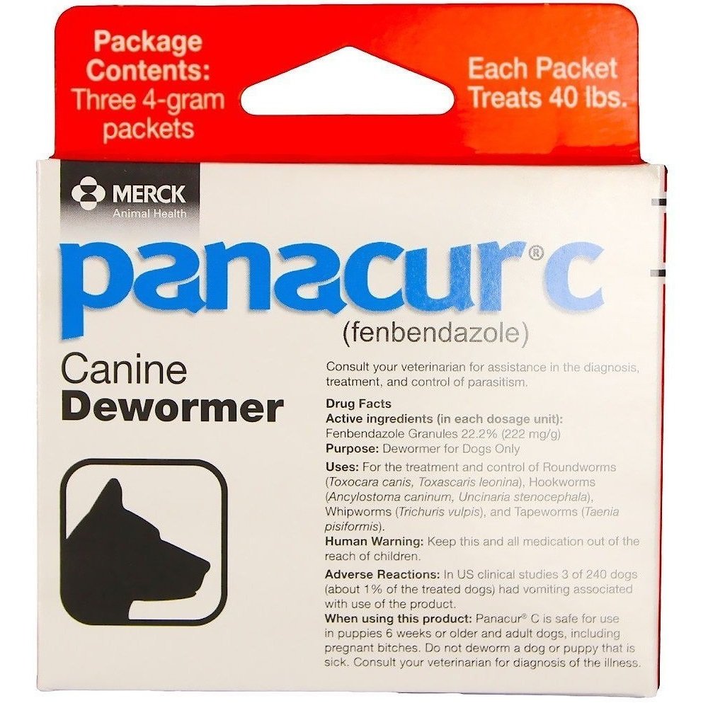 Panacur C Dog Gran 3' S & For Dog 40-lb – Kwik Pets